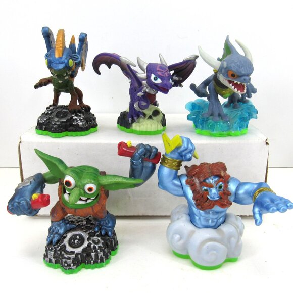 Skylanders Spyro's Adventure Figures Lot of 5 Pieces Read Description - Picture 2 of 8